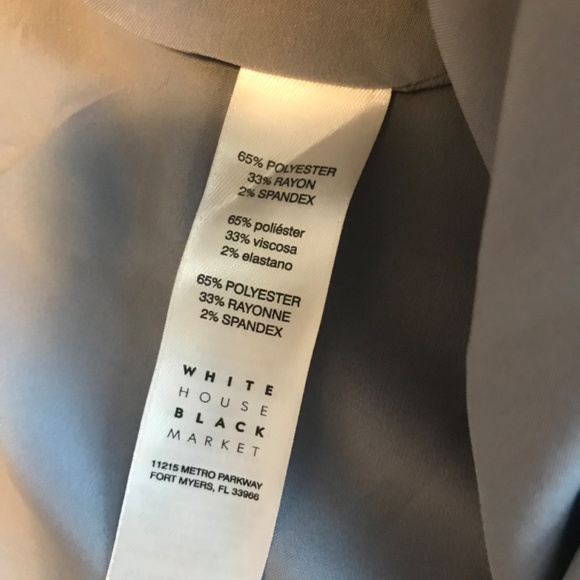 WHBM Grey Dressy Pants - Picture 7 of 8